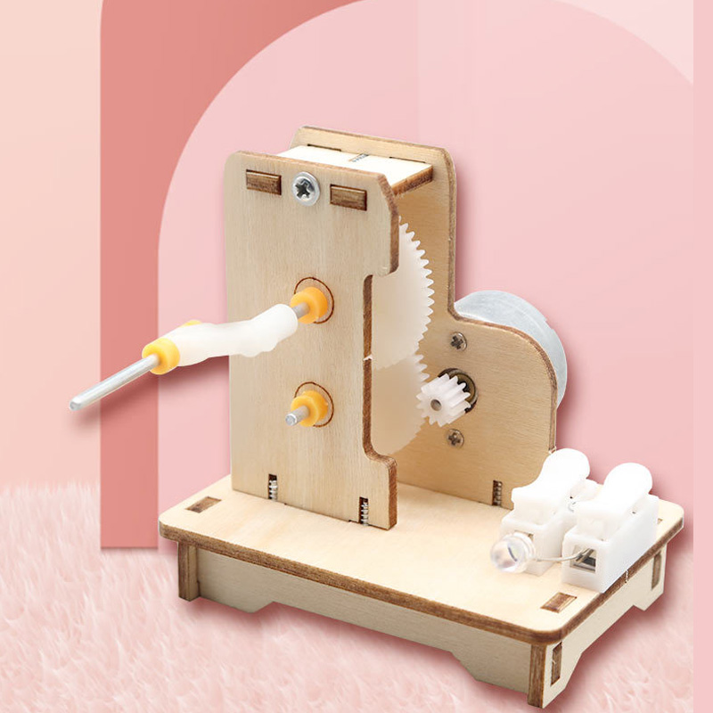 Science Project Kit - Mini generatore manuale fai-da-te Kit di