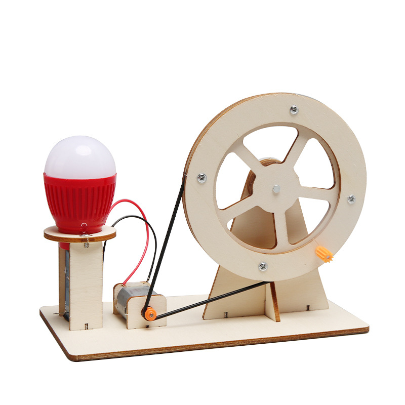 Science Project Kit - Mini Generatore a Manovella Fai-da-Te con