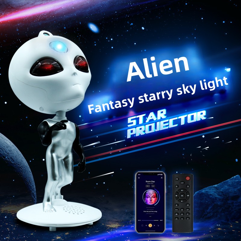 Planetarium Projector Home - Proiettore Alien Galaxy Star con altoparlante
