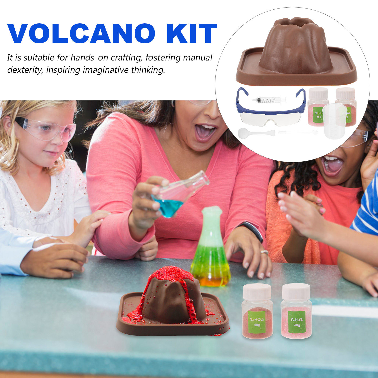 Set di Esperimenti sulle Eruzi - Volcano Kit Eruption recensione e prezzo
