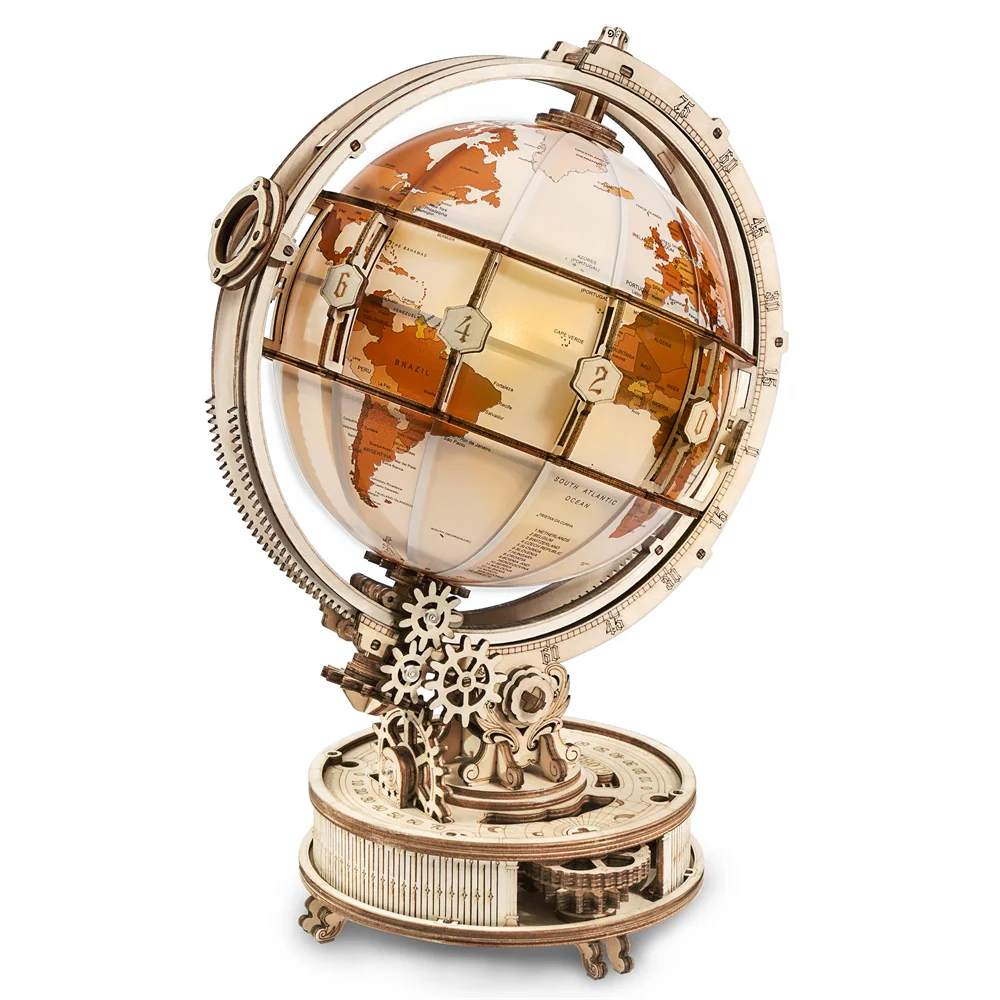 Lampada a globo in legno Gioch - Solar System Orrery recensione e prezzo