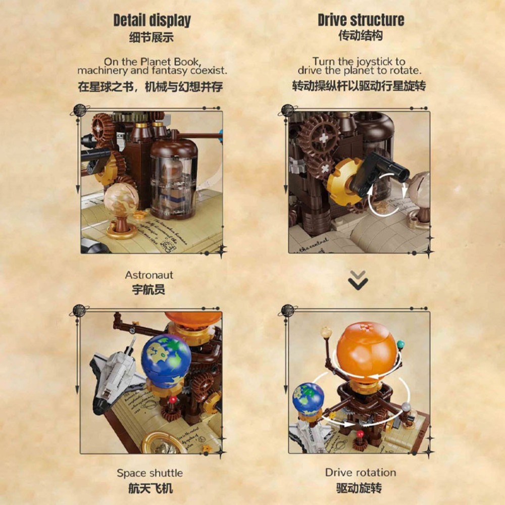 Set di Costruzioni STEM da 672 - Solar System Orrery recensione e prezzo