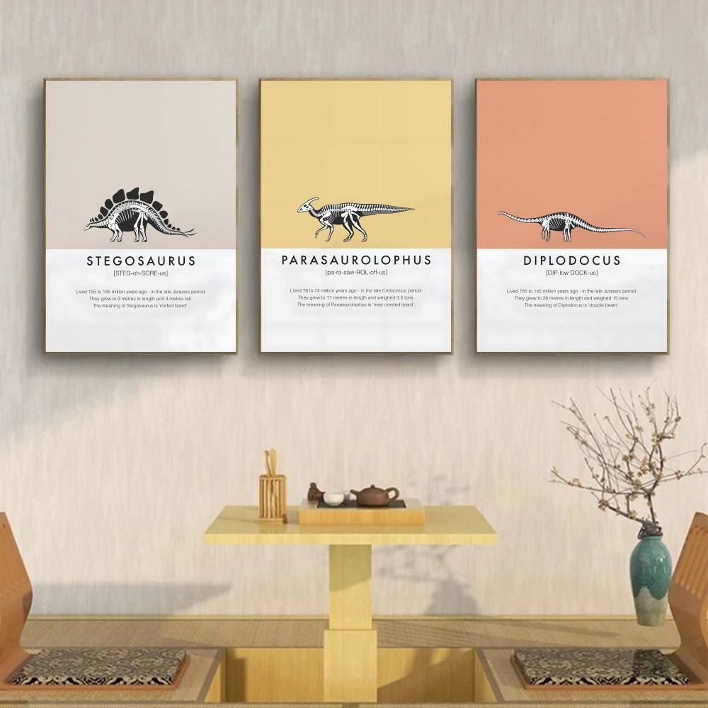 Poster Scheletro di Dinosauro, - Science Nursery recensione e prezzo